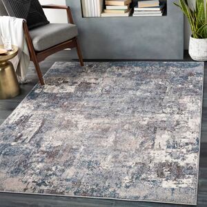Livabliss Miami abstrakt matta – mattor vardagsrum 120 x 170 cm, matsal, lounge, kök, sovrum – modern marmormatta, mjuk lyxig enkel skötsel medium hög stor matta, blå, grå och brungrå matta Livabliss Miami abstrakt matta – mattor vardagsrum 120 x 170 cm, matsal, lounge, kök, sovrum – modern marmormatta, mjuk lyxig enkel skötsel medium hög stor matta, blå, grå och brungrå matta