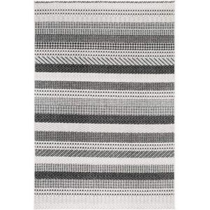 Mattor ANDIAMO Bolonia 2 - Modernt randigt design, 160x235cm, ljusgrå, hållbar Mattor ANDIAMO Bolonia 2 - Modernt randigt design, 160x235cm, ljusgrå, hållbar