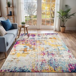 Livabliss Surya grädde och rosa abstrakt matta – områdesmattor vardagsrum, matsal, lounge, bredvid sängen – modern marmormatta, mjuk lyxig enkel skötsel medium hög – stor matta 160 x 220 cm gräddfärgad och rosa Livabliss Surya grädde och rosa abstrakt matta – områdesmattor vardagsrum, matsal, lounge, bredvid sängen – modern marmormatta, mjuk lyxig enkel skötsel medium hög – stor matta 160 x 220 cm gräddfärgad och rosa