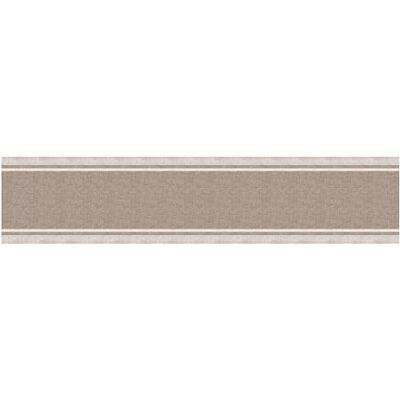 PENSIERI DELICATI Gångmatta 52 x 100 cm, tillverkad av bomull och PVC, tillverkad i Italien, maskintvättbar 40 °, mönstrad linne beige PENSIERI DELICATI Gångmatta 52 x 100 cm, tillverkad av bomull och PVC, tillverkad i Italien, maskintvättbar 40 °, mönstrad linne beige
