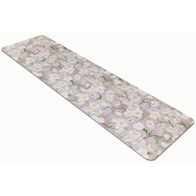 Comart Köksmatta Austin Vattentät Halkfri Fläckbeständig Maskintvättbar Gångmatta av Polyester För Hall och Kök Tillverkad i Italien Blommande Blommor 50 x 230 cm Comart Köksmatta Austin Vattentät Halkfri Fläckbeständig Maskintvättbar Gångmatta av Polyester För Hall och Kök Tillverkad i Italien Blommande Blommor 50 x 230 cm