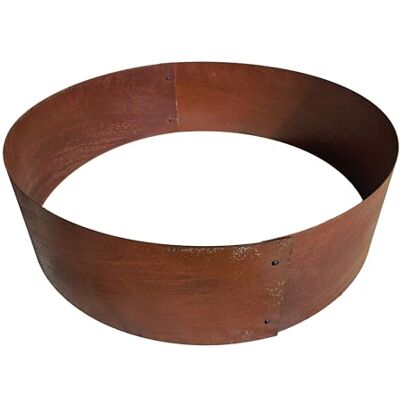 Relaxdays Corten stål planteringsring, trädring rostfinish, rund trädgårdssäng, gräsmattskant, 20 x 70 cm, brun Relaxdays Corten stål planteringsring, trädring rostfinish, rund trädgårdssäng, gräsmattskant, 20 x 70 cm, brun