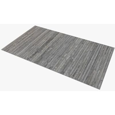 Comart , Bamboo Style-matta, för kök, vardagsrum, badrum, bambu, shabby chic effekt, halkfri botten, grå, 50 x 240 cm Comart , Bamboo Style-matta, för kök, vardagsrum, badrum, bambu, shabby chic effekt, halkfri botten, grå, 50 x 240 cm