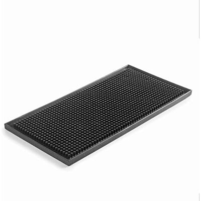LACOR 62627-100% halksäker termisk gummi matta eller matta, för att undvika droppande cocktails eller dryck, BPA-fri, Mått 30x15x1,8 cm, svart LACOR 62627-100% halksäker termisk gummi matta eller matta, för att undvika droppande cocktails eller dryck, BPA-fri, Mått 30x15x1,8 cm, svart