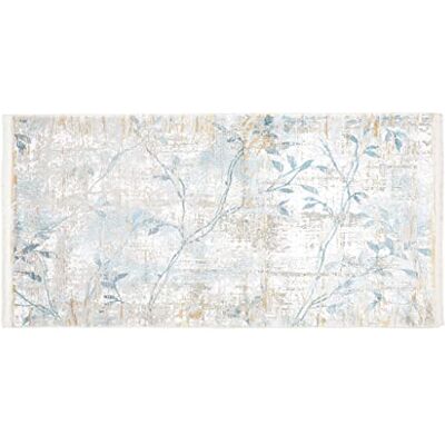 Indomex Rug Kelly 080 x 150 cm grå/mörkblå Indomex Rug Kelly 080 x 150 cm grå/mörkblå