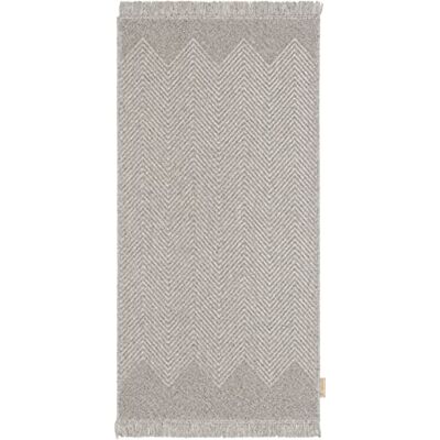 Agnella Noble Poco matta – matta 100% ofärgad brittisk ull vävd med Wilton-teknik modern vintage retro 80 x 160 grå Agnella Noble Poco matta – matta 100% ofärgad brittisk ull vävd med Wilton-teknik modern vintage retro 80 x 160 grå