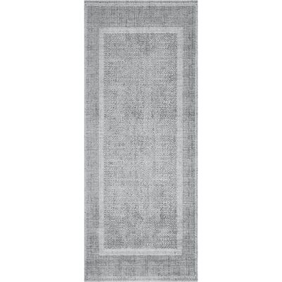 Becker dörrmatta Square, smutssamlande matta tvättbar, för entré lägenhetsdörr, dörrmatta, silver, 67 x 170 cm Becker dörrmatta Square, smutssamlande matta tvättbar, för entré lägenhetsdörr, dörrmatta, silver, 67 x 170 cm