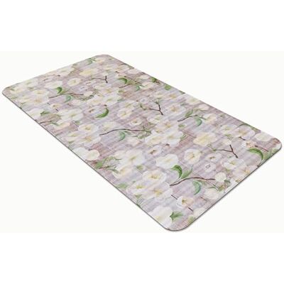 Comart Köksmatta Austin Vattentät Halkfri Fläckbeständig Maskintvättbar Gångmatta av Polyester För Hall och Kök Tillverkad i Italien Blommande Blommor 50 x 75 cm Comart Köksmatta Austin Vattentät Halkfri Fläckbeständig Maskintvättbar Gångmatta av Polyester För Hall och Kök Tillverkad i Italien Blommande Blommor 50 x 75 cm