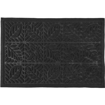 JE CHERCHE UNE IDEE JE CHERCHE UNE IDÉE, TX0182, präglad halkfri dörrmatta 40x60 cm, slitstark textilmatta för inomhusbruk, perfekt för entréer och balkonger, lätt att rengöra, elegant svart JE CHERCHE UNE IDEE JE CHERCHE UNE IDÉE, TX0182, präglad halkfri dörrmatta 40x60 cm, slitstark textilmatta för inomhusbruk, perfekt för entréer och balkonger, lätt att rengöra, elegant svart