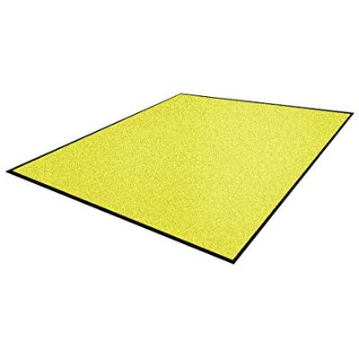 M+A Matting Andersen Classic Impressions Plus Solid Nylonfiber inomhus golvmatta, nitrilgummibaksida, 1224 g/kvm m m, 85 x 115 cm, citron, 1 M+A Matting Andersen Classic Impressions Plus Solid Nylonfiber inomhus golvmatta, nitrilgummibaksida, 1224 g/kvm m m, 85 x 115 cm, citron, 1