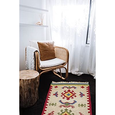 Ottoman Kilim India Matta, DN991, 90 x 150 cm, 0080 Ottoman Kilim India Matta, DN991, 90 x 150 cm, 0080