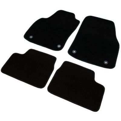 RAU AMCAS0157 Tapis de sol Fait sur mesure "CALYPSO noir" för 206 + voiture à 3+5 portar till 10/1998 avec-fixeringar för c?Té du conducteur RAU AMCAS0157 Tapis de sol Fait sur mesure "CALYPSO noir" för 206 + voiture à 3+5 portar till 10/1998 avec-fixeringar för c?Té du conducteur
