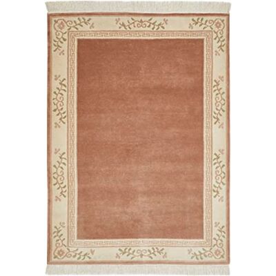 -LUXOR- living Matta Gala handknuten premiummatta av 100% ull – högkvalitativ hållbar knytmatta 90 x 160 cm gammalrosa -LUXOR- living Matta Gala handknuten premiummatta av 100% ull – högkvalitativ hållbar knytmatta 90 x 160 cm gammalrosa