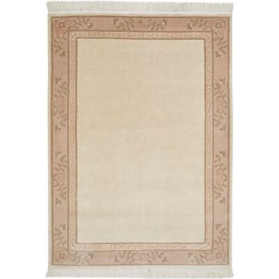 -LUXOR- living Matta Gala handknuten premiummatta av 100% ull – högkvalitativ hållbar knytmatta 90 x 160 cm gräddvit -LUXOR- living Matta Gala handknuten premiummatta av 100% ull – högkvalitativ hållbar knytmatta 90 x 160 cm gräddvit