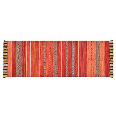 Indomex Rug Kavya 080 x 300 cm röd Indomex Rug Kavya 080 x 300 cm röd