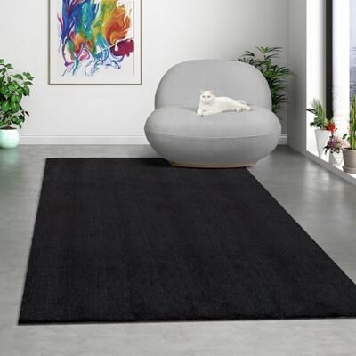 Mias Teppiche Mia´s Mattor komfort modern fluffig kort lugg matta, halkfri undersida, tvättbar upp till 30 grader, supermjuk pälsoptik Mias Teppiche Mia´s Mattor komfort modern fluffig kort lugg matta, halkfri undersida, tvättbar upp till 30 grader, supermjuk pälsoptik