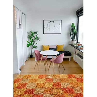 Ottoman Shaggy Matta, Malibu, Gul /Orange, 0,70 x 1.40 cm Ottoman Shaggy Matta, Malibu, Gul /Orange, 0,70 x 1.40 cm