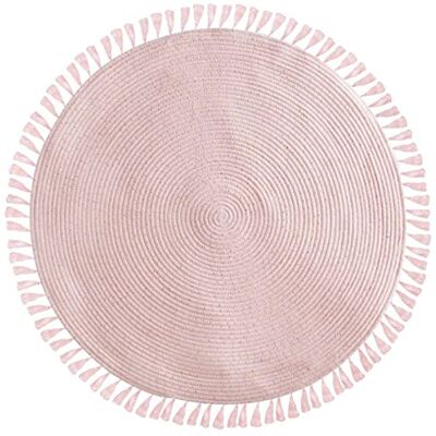 ATMOSPHERA CREATEUR D'INTERIEUR Rosa Lurex tofssmatta D.90 ATMOSPHERA CREATEUR D'INTERIEUR Rosa Lurex tofssmatta D.90