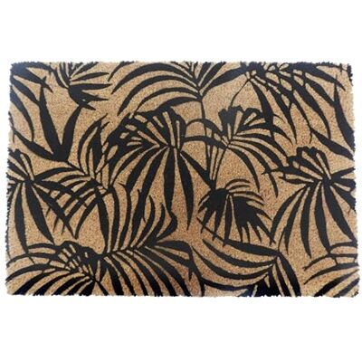 Relaxdays Dörrmatta kokos, palmblad, 60 x 40 cm, halkfri, väderbeständig, dörrmatta inomhus och utomhus, dörrmatta, natur Relaxdays Dörrmatta kokos, palmblad, 60 x 40 cm, halkfri, väderbeständig, dörrmatta inomhus och utomhus, dörrmatta, natur