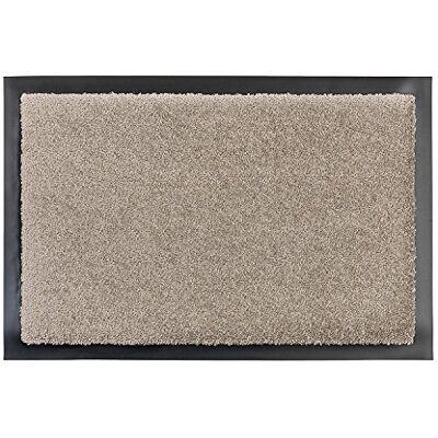 Carpido Selena golvmatta – dörrmatta – smutsskrapa – dörrmatta – dörrmatta – ren löpning, grå, 60 x 80 cm Carpido Selena golvmatta – dörrmatta – smutsskrapa – dörrmatta – dörrmatta – ren löpning, grå, 60 x 80 cm