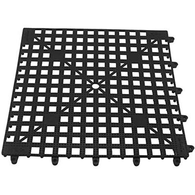 Lumian The Bars Bars Matta, Plast, Svart, 33 x 33 x 1 cm Lumian The Bars Bars Matta, Plast, Svart, 33 x 33 x 1 cm