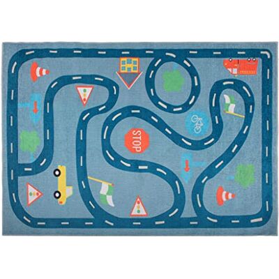 Indomex Rug Allegro Road 120 x 180 cm flerfärgad Indomex Rug Allegro Road 120 x 180 cm flerfärgad