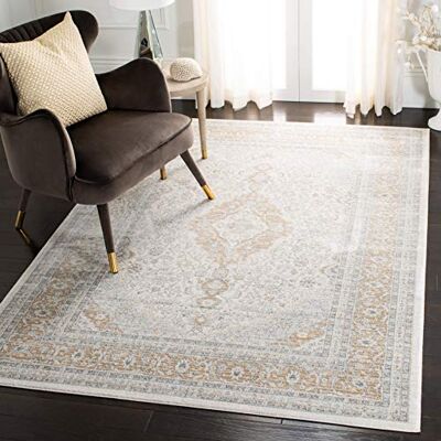 Safavieh multifunktionell matta område matta 90 X 150 cm Cream/Beige Safavieh multifunktionell matta område matta 90 X 150 cm Cream/Beige