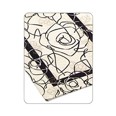 BIANCHERIAWEB Matta Velour 175 x 240 cm Halkfri Modell Camelia By Suardi, Svart BIANCHERIAWEB Matta Velour 175 x 240 cm Halkfri Modell Camelia By Suardi, Svart