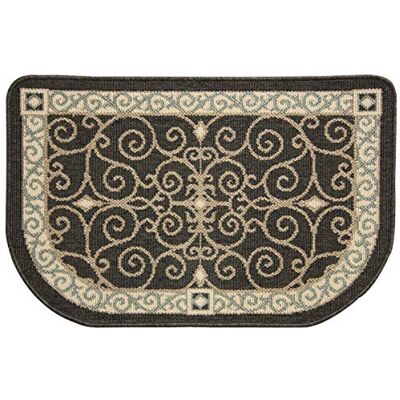 Pilgrim hjärta områdesmatta, polypropylen, kaffe/solbrun/gyllene sand/ljus blågrön, 91 cm x 58 cm Pilgrim hjärta områdesmatta, polypropylen, kaffe/solbrun/gyllene sand/ljus blågrön, 91 cm x 58 cm