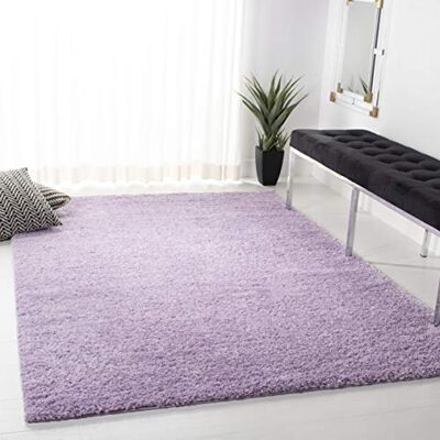 Safavieh August Shag kollektion AUG900V område matta 4' x 6' Lila Safavieh August Shag kollektion AUG900V område matta 4' x 6' Lila