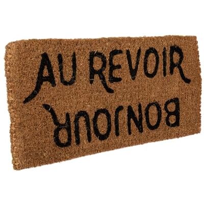 Creative Kreativ Co-op Bonjour/Au Revoir Natural Coir dörrmatta, 81 cm x 40 cm Creative Kreativ Co-op Bonjour/Au Revoir Natural Coir dörrmatta, 81 cm x 40 cm