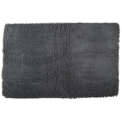 Dirt Devil dörrmatta inomhus 50 x 80 cm – smutssamlande matta inomhus med halkfri undersida – dörrmatta för husdjur – grå Dirt Devil dörrmatta inomhus 50 x 80 cm – smutssamlande matta inomhus med halkfri undersida – dörrmatta för husdjur – grå