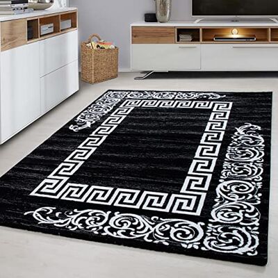 Giantore orientalisk matta med kort lugg, ornament, platt luggmatta, modern Giantore orientalisk matta med kort lugg, ornament, platt luggmatta, modern