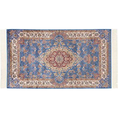 Indomex Rug Nepeta 090 x 150 cm blå Indomex Rug Nepeta 090 x 150 cm blå