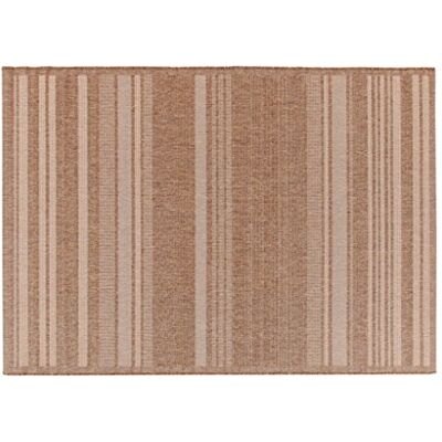 ABC VIVA matta veranda Stripes brun 133 x 190 cm, syntetfiber, brown, 190 x 133 x 0,9 cm ABC VIVA matta veranda Stripes brun 133 x 190 cm, syntetfiber, brown, 190 x 133 x 0,9 cm