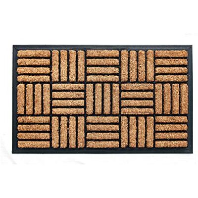 Coco&Coir Everything in a nutshell Coco & Coir dörrmatta inomhus/utomhus 100% naturligt kokosnöt väderbeständig miljövänlig entrématta (kortbröd) Coco&Coir Everything in a nutshell Coco & Coir dörrmatta inomhus/utomhus 100% naturligt kokosnöt väderbeständig miljövänlig entrématta (kortbröd)