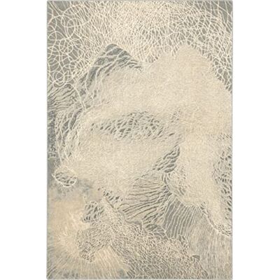 Agnella Diverse Dew matta – matta 100% ny zeeländsk ull – vävd med Wilton-teknik – matta för vardagsrum, modern, vintage, retro, 133 x 180 x 1,20 cm, gräddvit Agnella Diverse Dew matta – matta 100% ny zeeländsk ull – vävd med Wilton-teknik – matta för vardagsrum, modern, vintage, retro, 133 x 180 x 1,20 cm, gräddvit