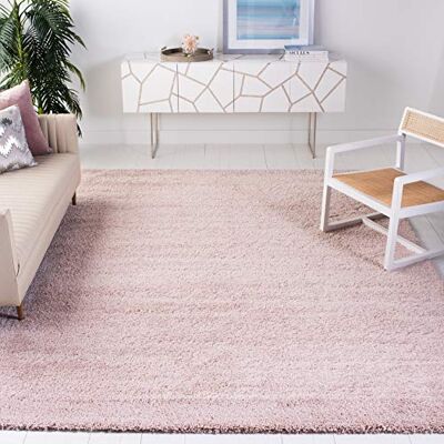 Safavieh Bijou Shag områdesmatta, vävd polypropylen fyrkantig matta i beige, 200 x 200 cm Safavieh Bijou Shag områdesmatta, vävd polypropylen fyrkantig matta i beige, 200 x 200 cm