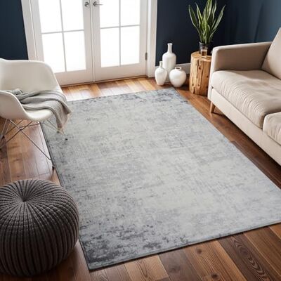 Livabliss Surya Utrecht Abstrakt matta – modern stil mattor vardagsrum, matsal, mjuka mattor för sovrum – marmormatta med medellugg för enkel skötsel – stor matta 140 x 200 cm, elfenben och grå matta Livabliss Surya Utrecht Abstrakt matta – modern stil mattor vardagsrum, matsal, mjuka mattor för sovrum – marmormatta med medellugg för enkel skötsel – stor matta 140 x 200 cm, elfenben och grå matta