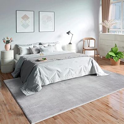 Mias Teppiche Mia's mattor Olivia vardagsrum/sovrum matta – tvättbar – 80 x 150 cm, grå Mias Teppiche Mia's mattor Olivia vardagsrum/sovrum matta – tvättbar – 80 x 150 cm, grå