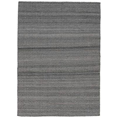 Bargi Gåsöga Svart 170x230, Handvävd Matta, Ull Bargi Gåsöga Svart 170x230, Handvävd Matta, Ull