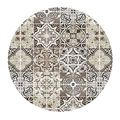 Vilber , Vinyl Rund matta. Lissabon Färg 40 Diameter 78 cm Vilber , Vinyl Rund matta. Lissabon Färg 40 Diameter 78 cm