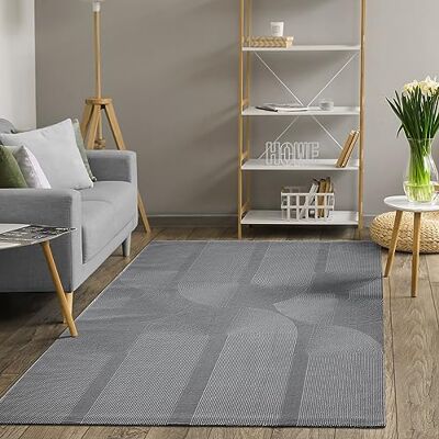 Mias Teppiche Mia's mattor Thing, hållbar och miljömedveten designmatta, mjuk och lättskött, 3D-effekt, tvättbar, lugg av 100% återvunnen polyester. Mias Teppiche Mia's mattor Thing, hållbar och miljömedveten designmatta, mjuk och lättskött, 3D-effekt, tvättbar, lugg av 100% återvunnen polyester.