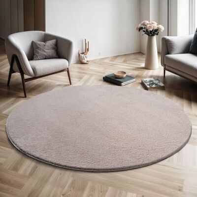 Mias Teppiche Mia´s Mattor komfort modern fluffig kort lugg matta, halkfri undersida, tvättbar upp till 30 grader, supermjuk pälsoptik Mias Teppiche Mia´s Mattor komfort modern fluffig kort lugg matta, halkfri undersida, tvättbar upp till 30 grader, supermjuk pälsoptik