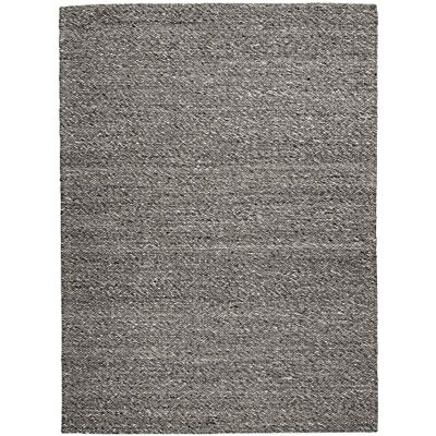 Bargi Sevilla Mörkgrå 170x230, Handvävd Matta, Ull, Bambu Bargi Sevilla Mörkgrå 170x230, Handvävd Matta, Ull, Bambu
