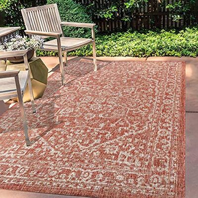 JONATHAN Y SMB104A-8 Malta bohemisk medaljong strukturerad väv inomhus/utomhus röd/taupe 240 cm x 300 cm matta, kust, lättskött, vardagsrum, trädgård, inte luddande JONATHAN Y SMB104A-8 Malta bohemisk medaljong strukturerad väv inomhus/utomhus röd/taupe 240 cm x 300 cm matta, kust, lättskött, vardagsrum, trädgård, inte luddande