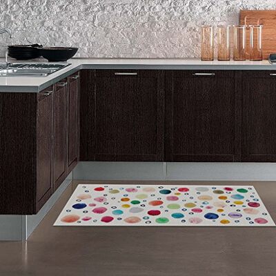 Vilber Stor chef prickar matta 40 x 78 x 0,2 cm färgglad Vilber Stor chef prickar matta 40 x 78 x 0,2 cm färgglad