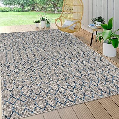 JONATHAN Y SMB108A-8 Ourika marockanskt geometriskt strukturnät inomhus/utomhus grå/marin 240 cm x 300 cm matta, bohemisk, lättskött, vardagsrum, trädgård, inte ludd JONATHAN Y SMB108A-8 Ourika marockanskt geometriskt strukturnät inomhus/utomhus grå/marin 240 cm x 300 cm matta, bohemisk, lättskött, vardagsrum, trädgård, inte ludd