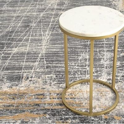 Indomex Rug Diva 080 x 150 cm 04 guld Indomex Rug Diva 080 x 150 cm 04 guld