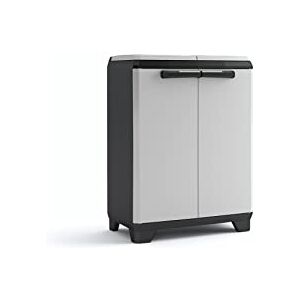 Keter 9736000 delat återvinningsskåp premium 68 x 39 x 92 cm grå Keter 9736000 delat återvinningsskåp premium 68 x 39 x 92 cm grå